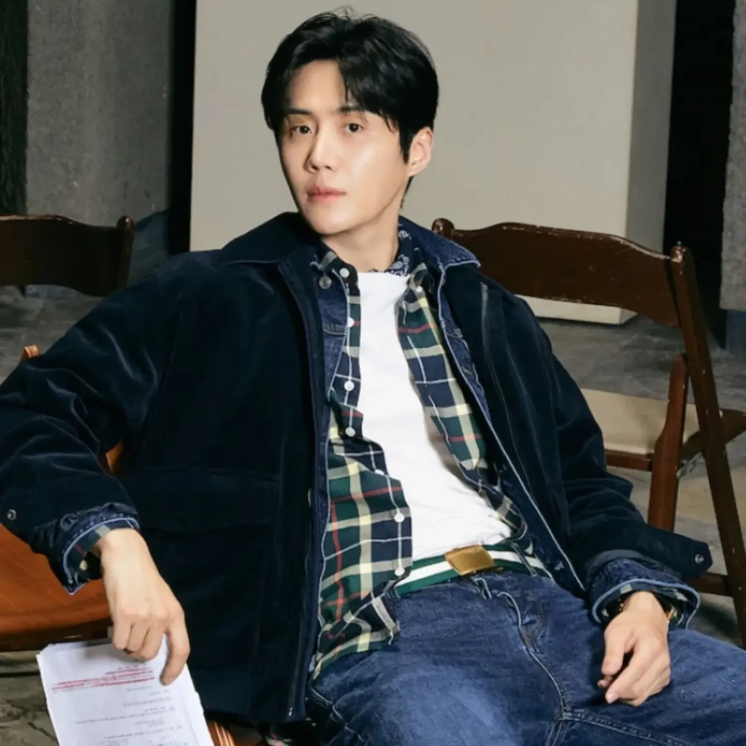 A moment captured by a fan of Kim Seonho