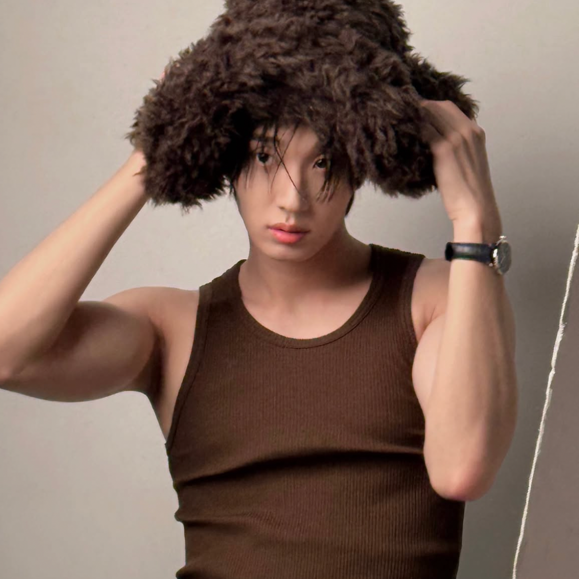 Recent activity shot of Kim Jaewon
