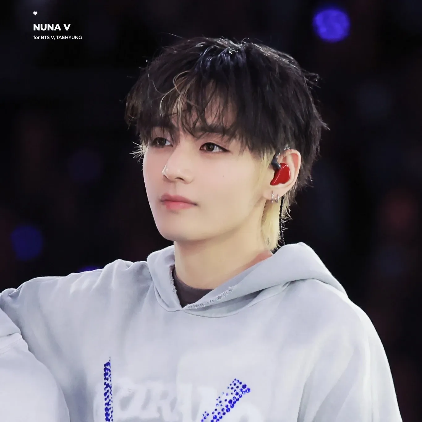 A moment captured by a fan of Kim Taehyung (V)