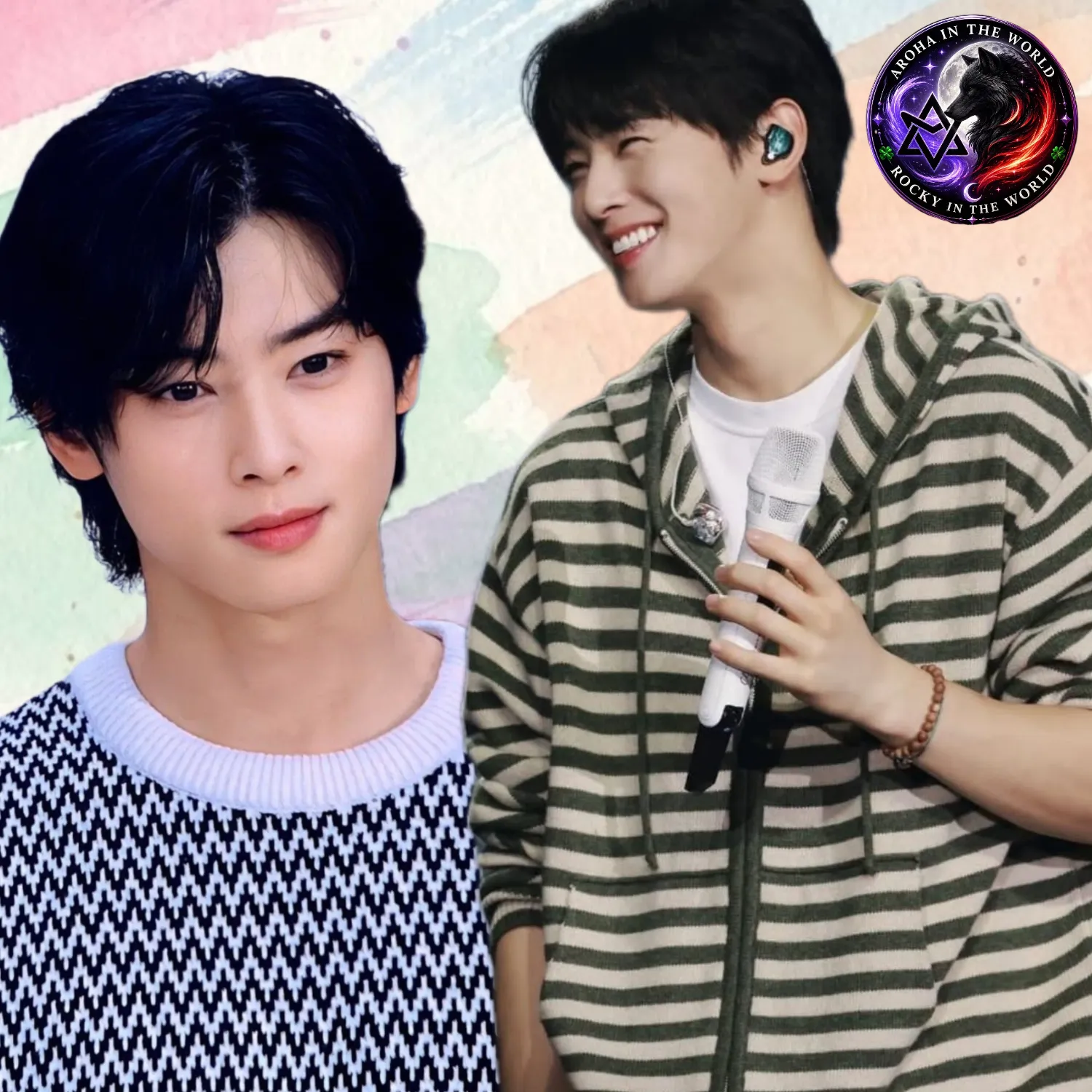 A moment captured by a fan of Cha Eunwoo