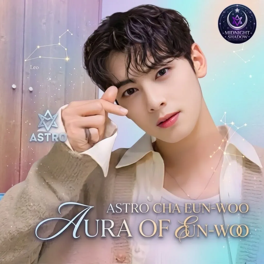 Behind-the-scenes cut of Cha Eunwoo