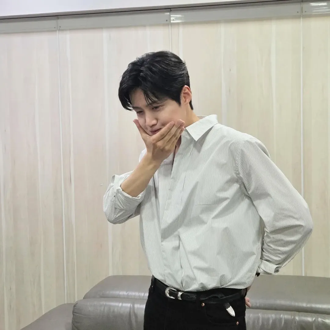 A moment captured by a fan of Kim Seonho