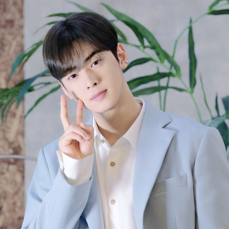 Recent activity shot of Cha Eunwoo