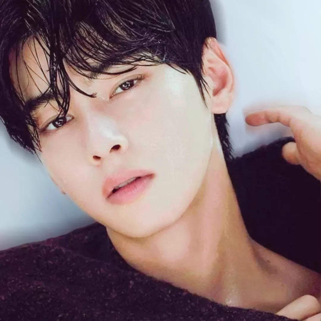 A moment captured by a fan of Cha Eunwoo