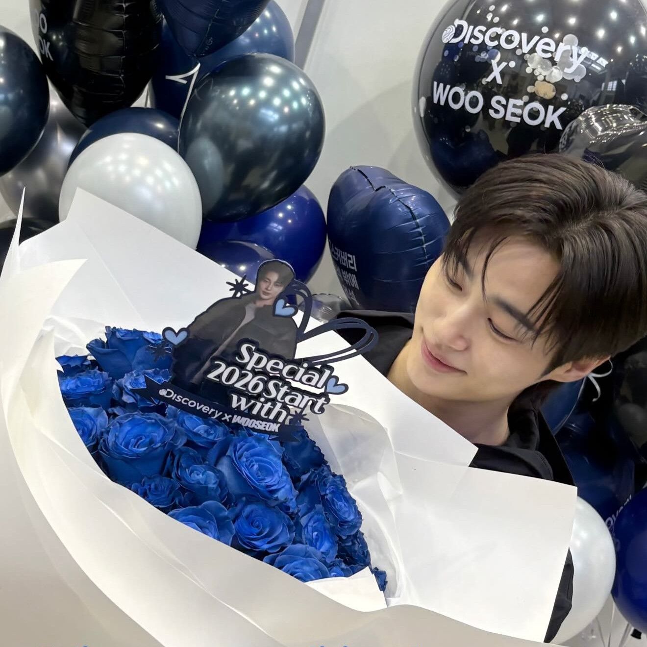 Behind-the-scenes cut of Byeon Wooseok