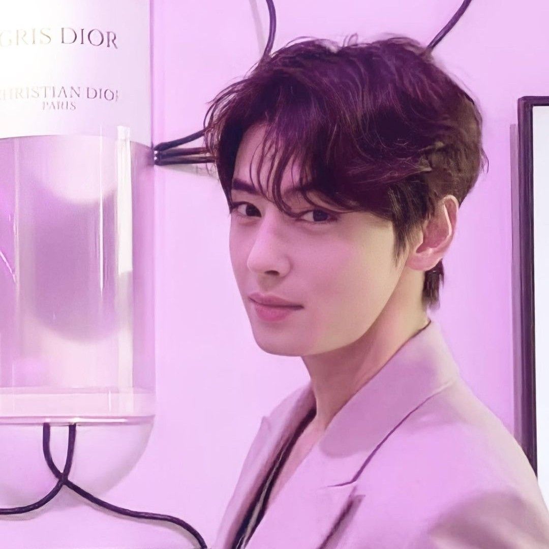 Behind-the-scenes cut of Cha Eunwoo