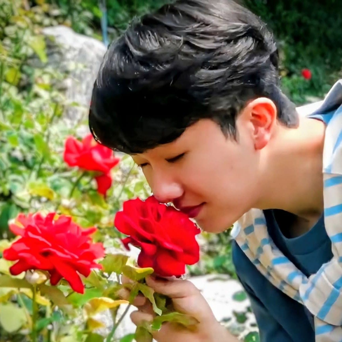 A moment captured by a fan of Nam Seungmin