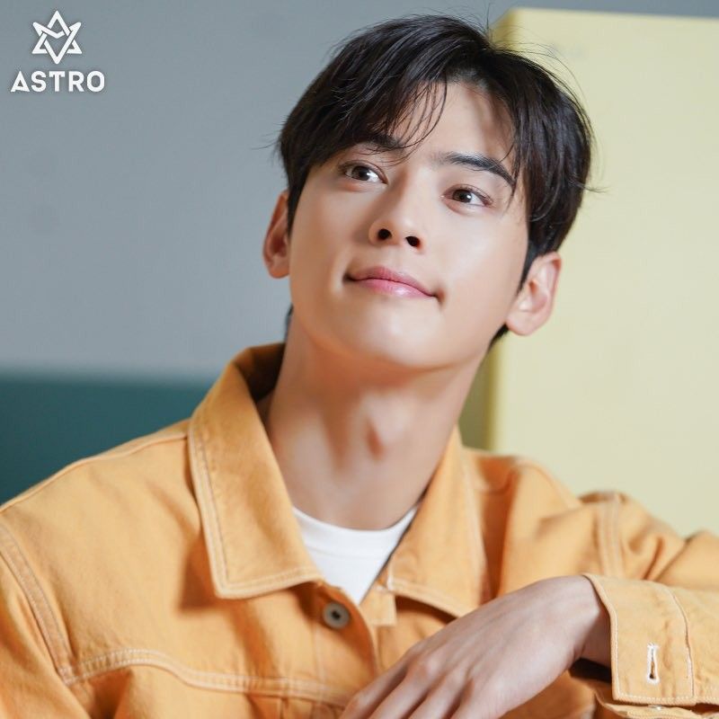 Behind-the-scenes cut of Cha Eunwoo