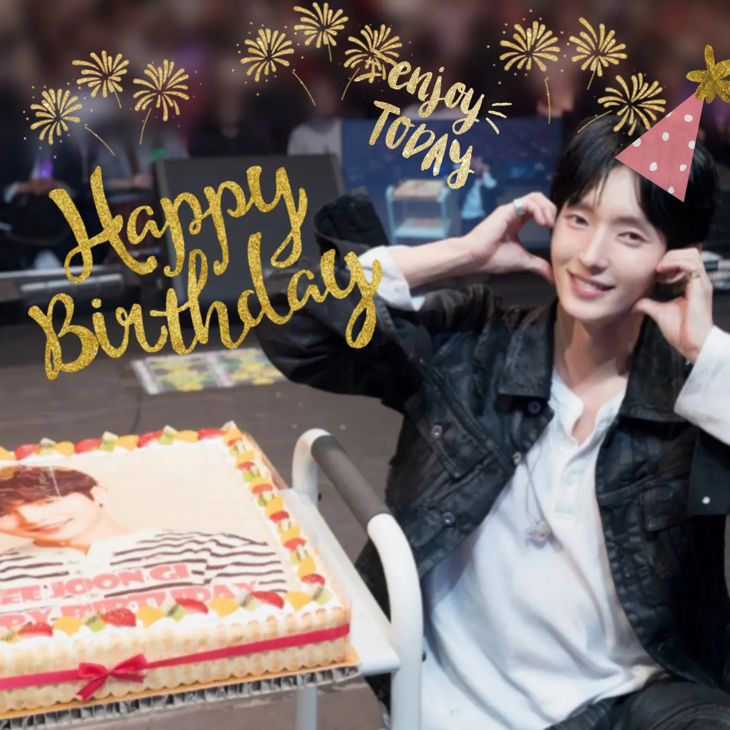 Recent activity shot of Lee Joongi