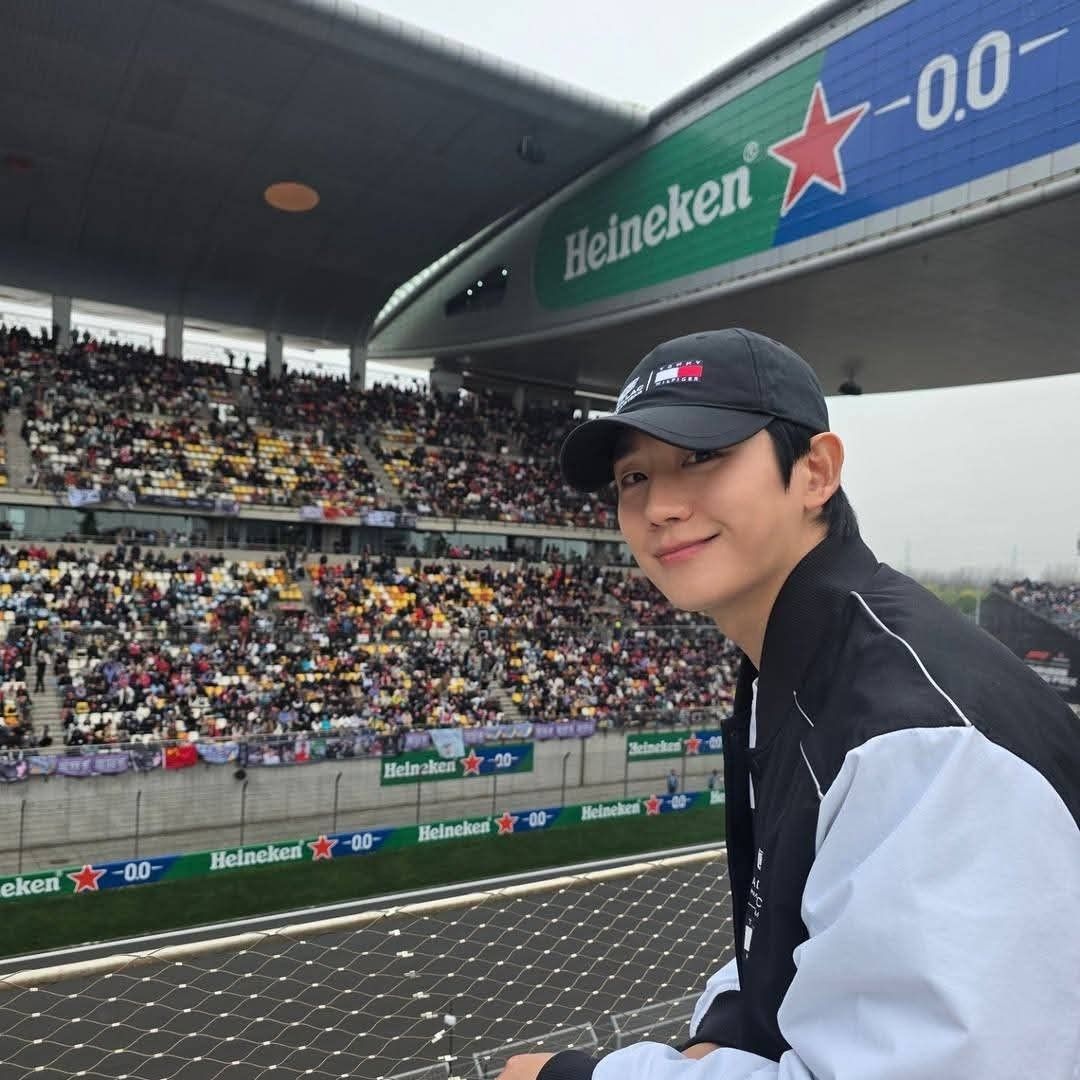 粉絲拍下的丁海寅瞬間