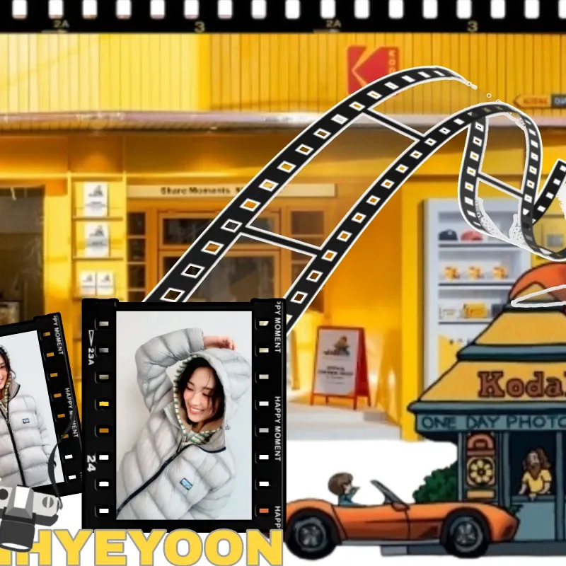 Behind-the-scenes cut of Kim Hyeyoon