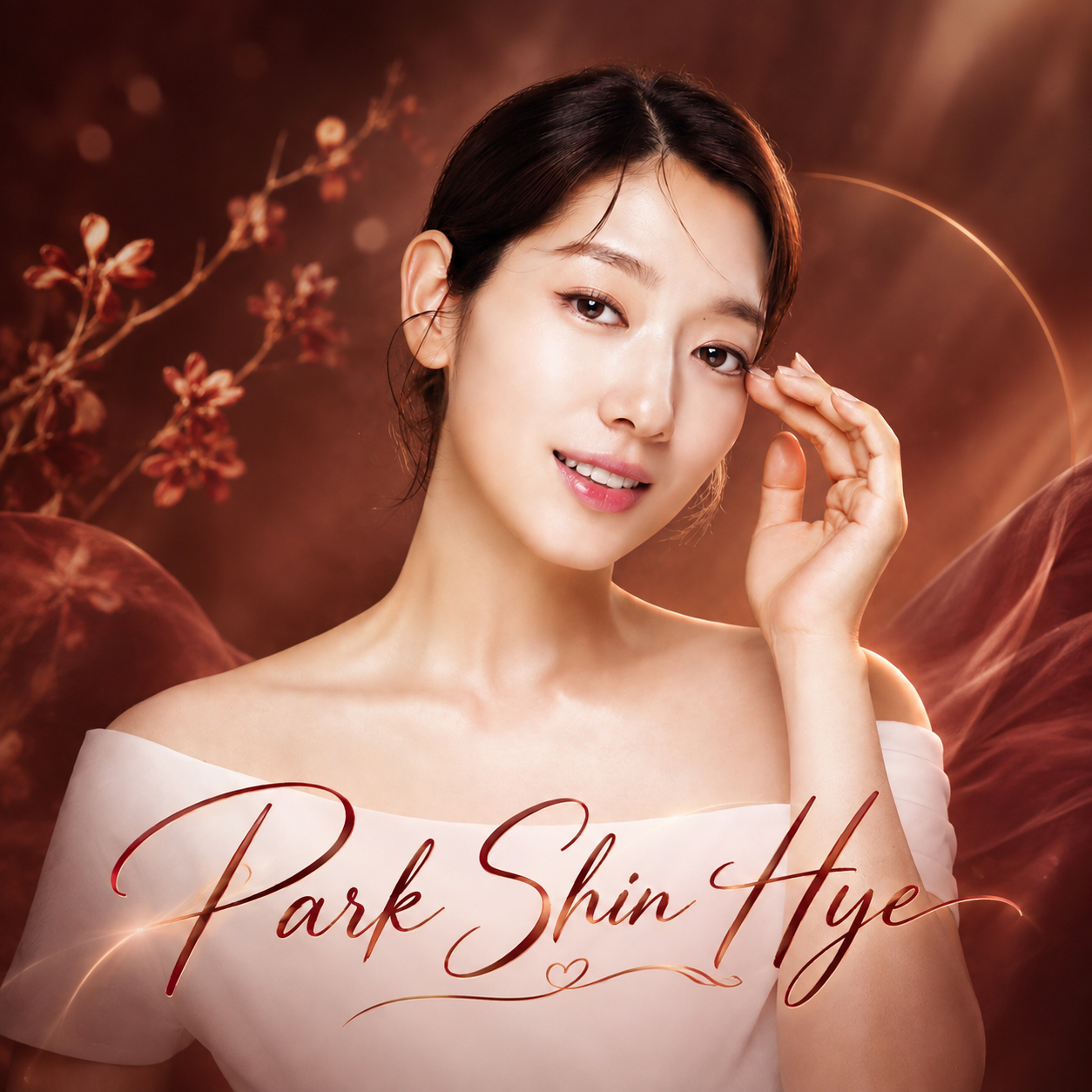 Behind-the-scenes cut of Park Shinhye