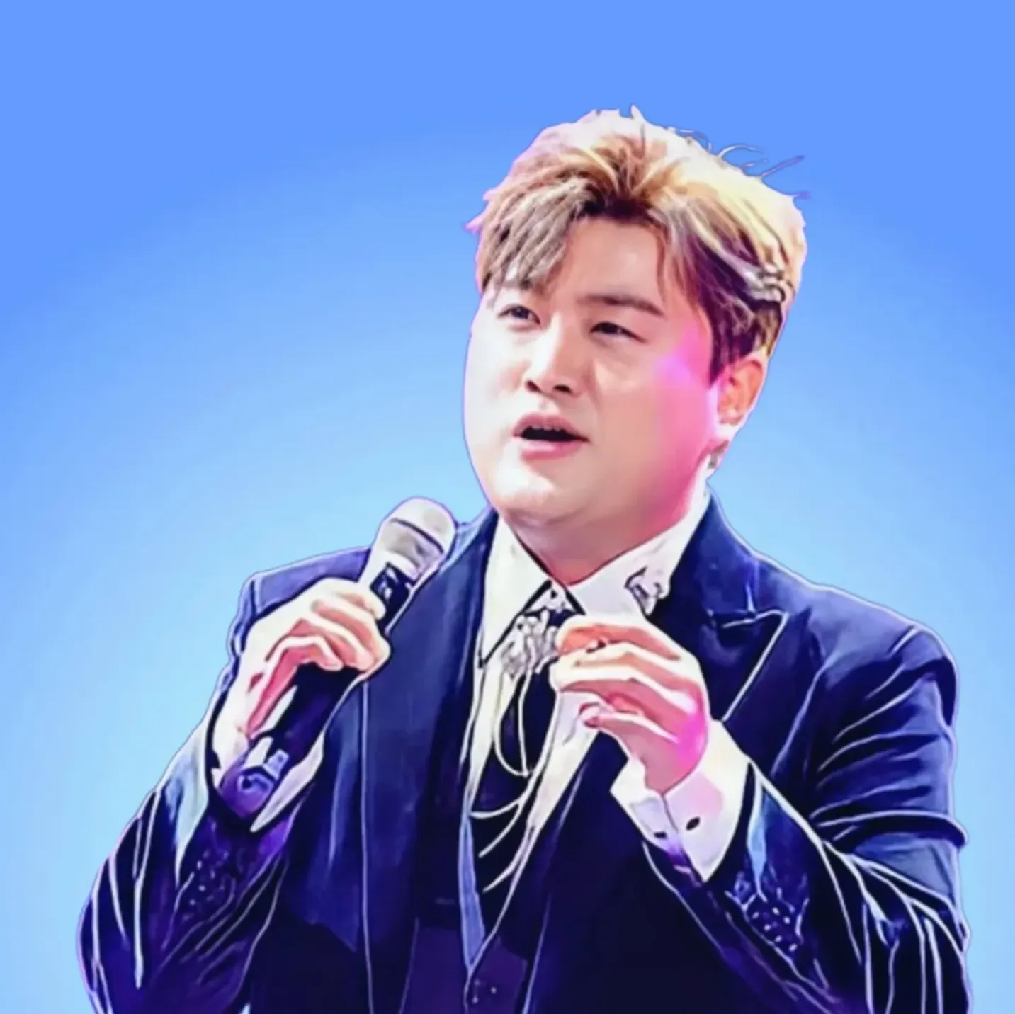 Behind-the-scenes cut of Kim Hojoong
