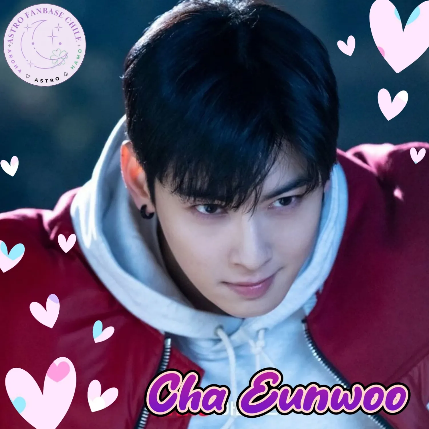 A moment captured by a fan of Cha Eunwoo
