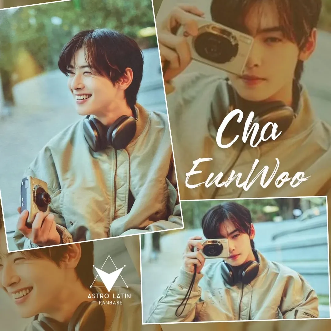 Recent activity shot of Cha Eunwoo