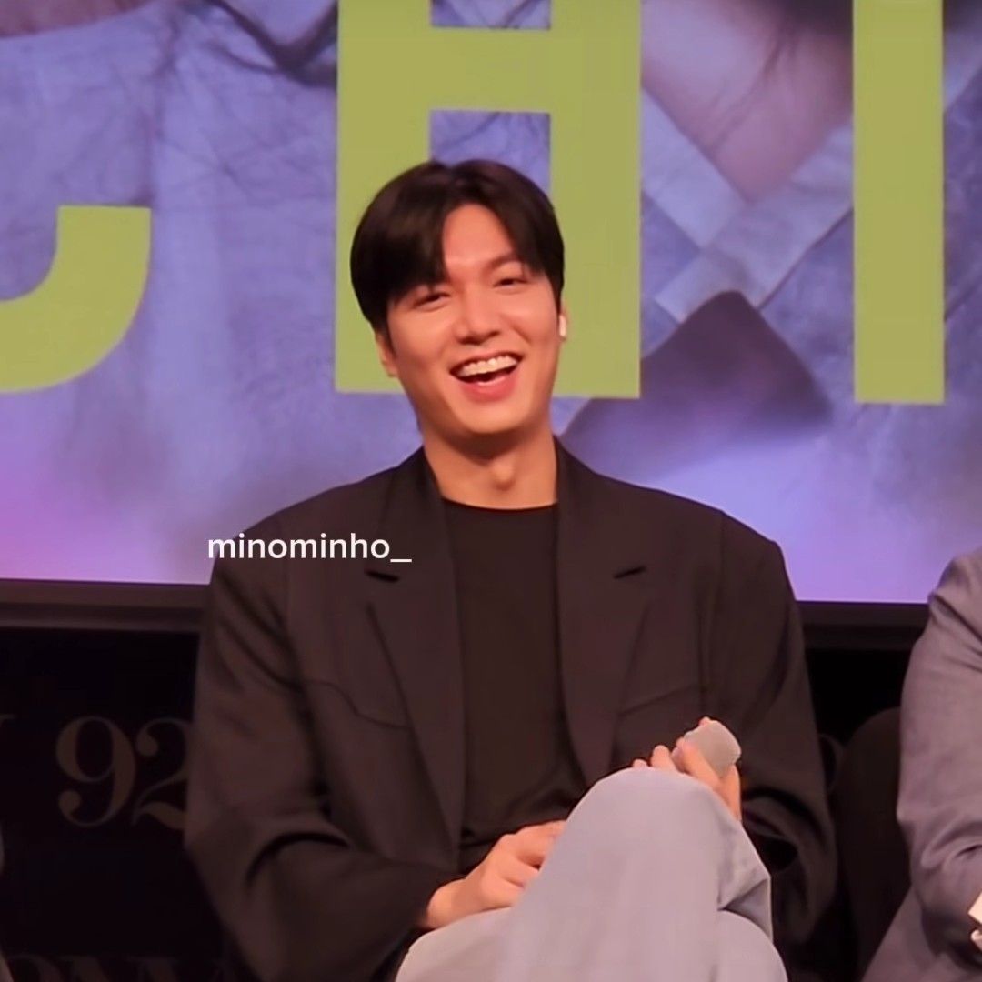 Recent activity shot of Lee Minho