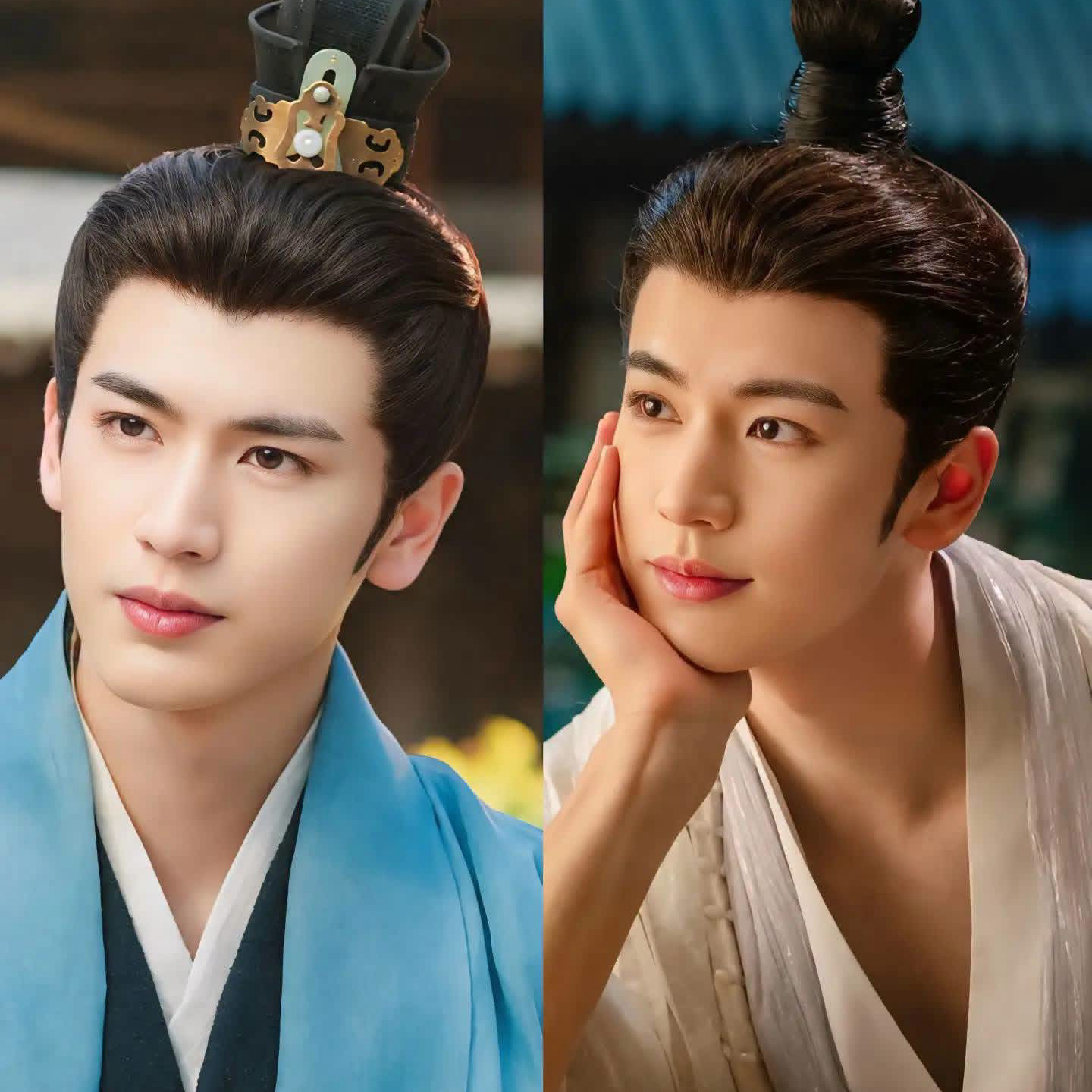 Behind-the-scenes cut of Zhang Linghe