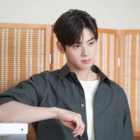 Recent activity shot of Cha Eunwoo