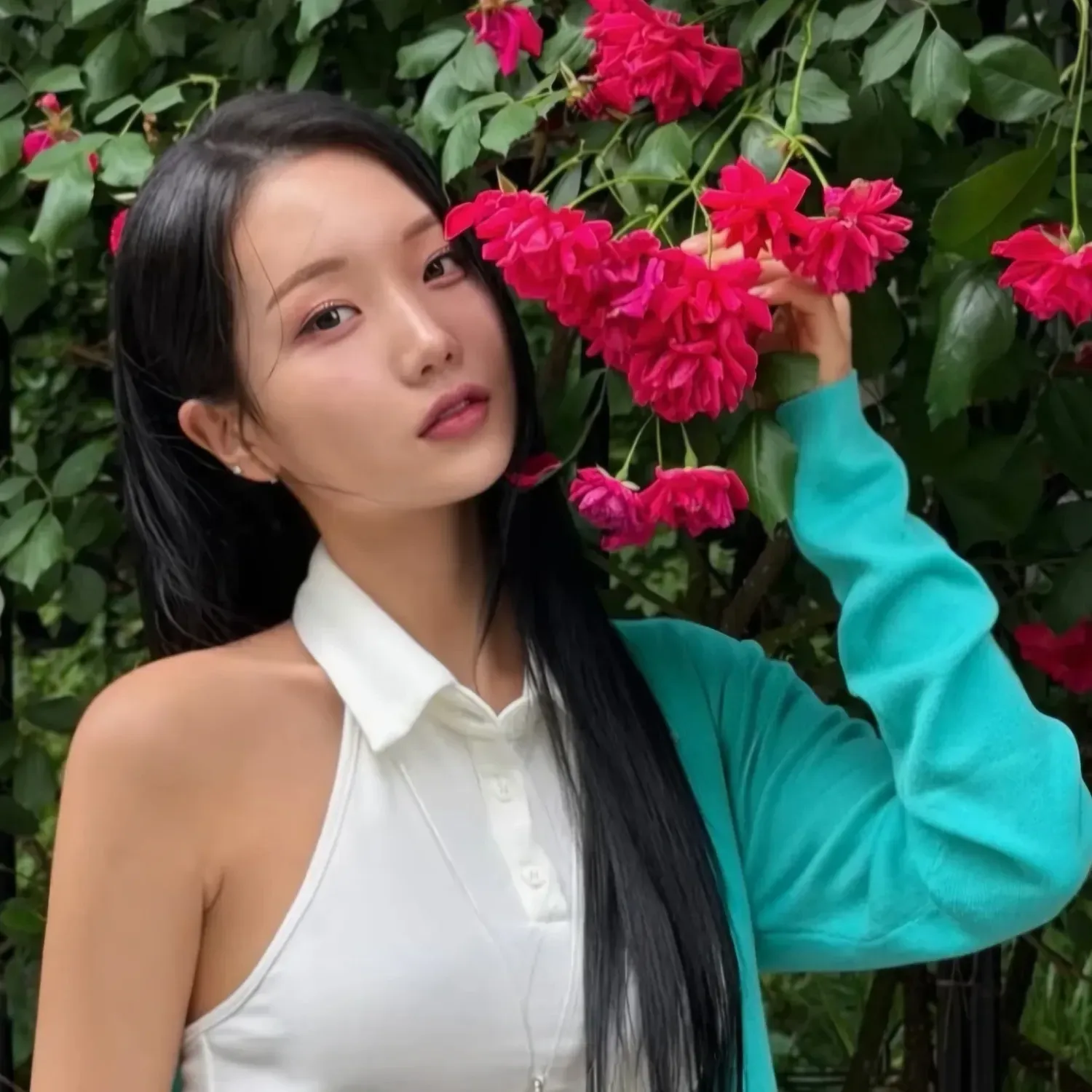 Behind-the-scenes cut of Kim Soyeon (2004)