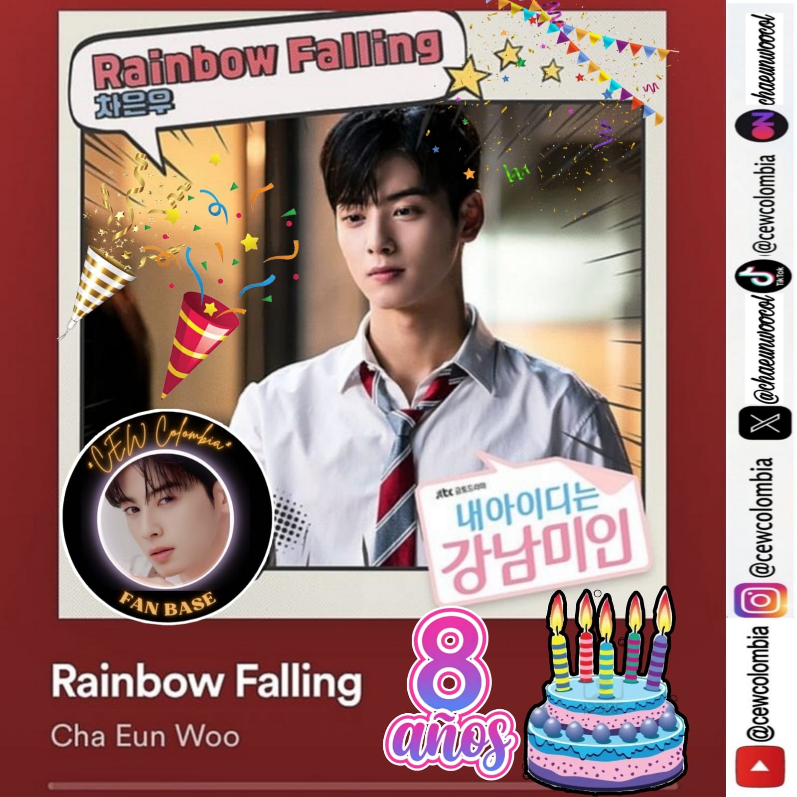 Behind-the-scenes cut of Cha Eunwoo