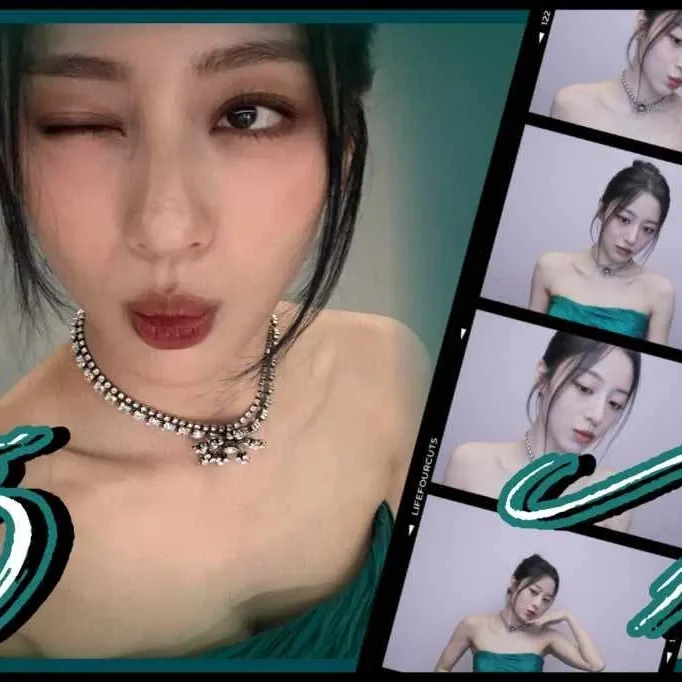 Behind-the-scenes cut of Kang Minah