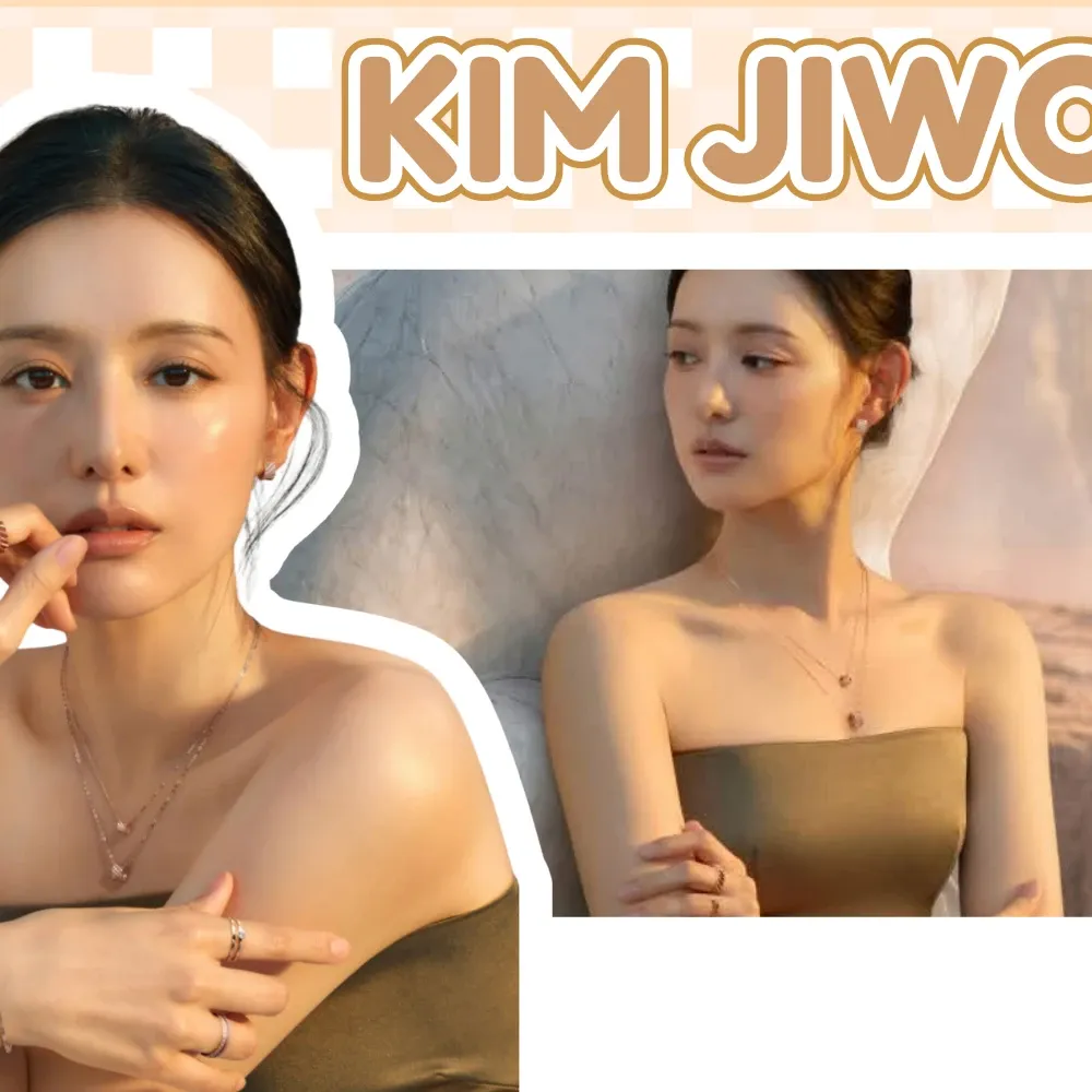 Behind-the-scenes cut of Kim Jiwon