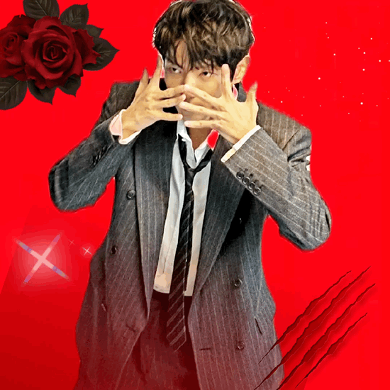 Behind-the-scenes cut of Lee Joongi