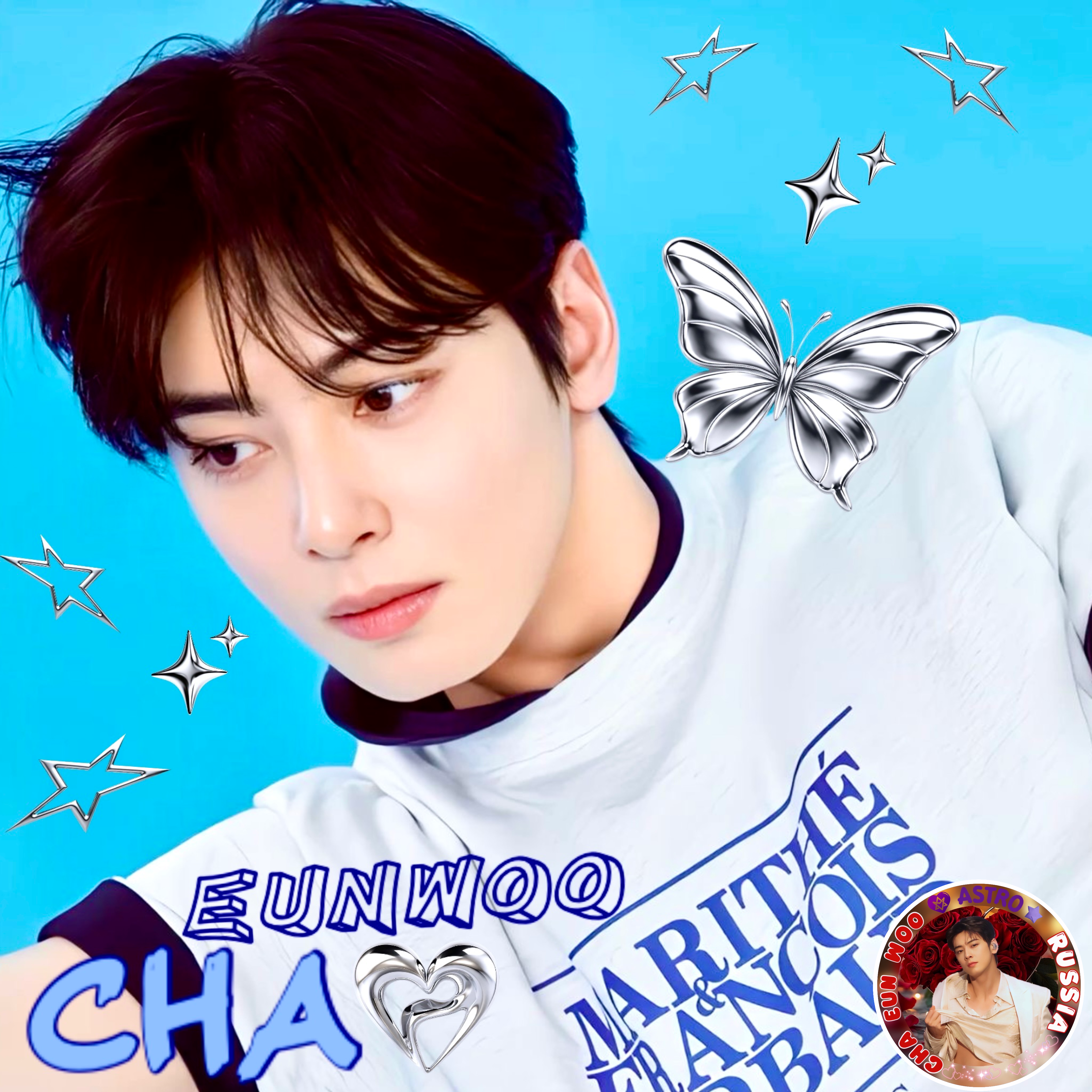 A moment captured by a fan of Cha Eunwoo