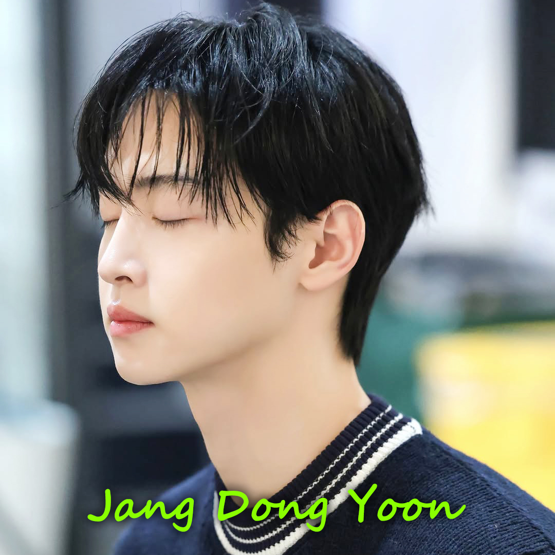 Behind-the-scenes cut of Jang Dongyoon