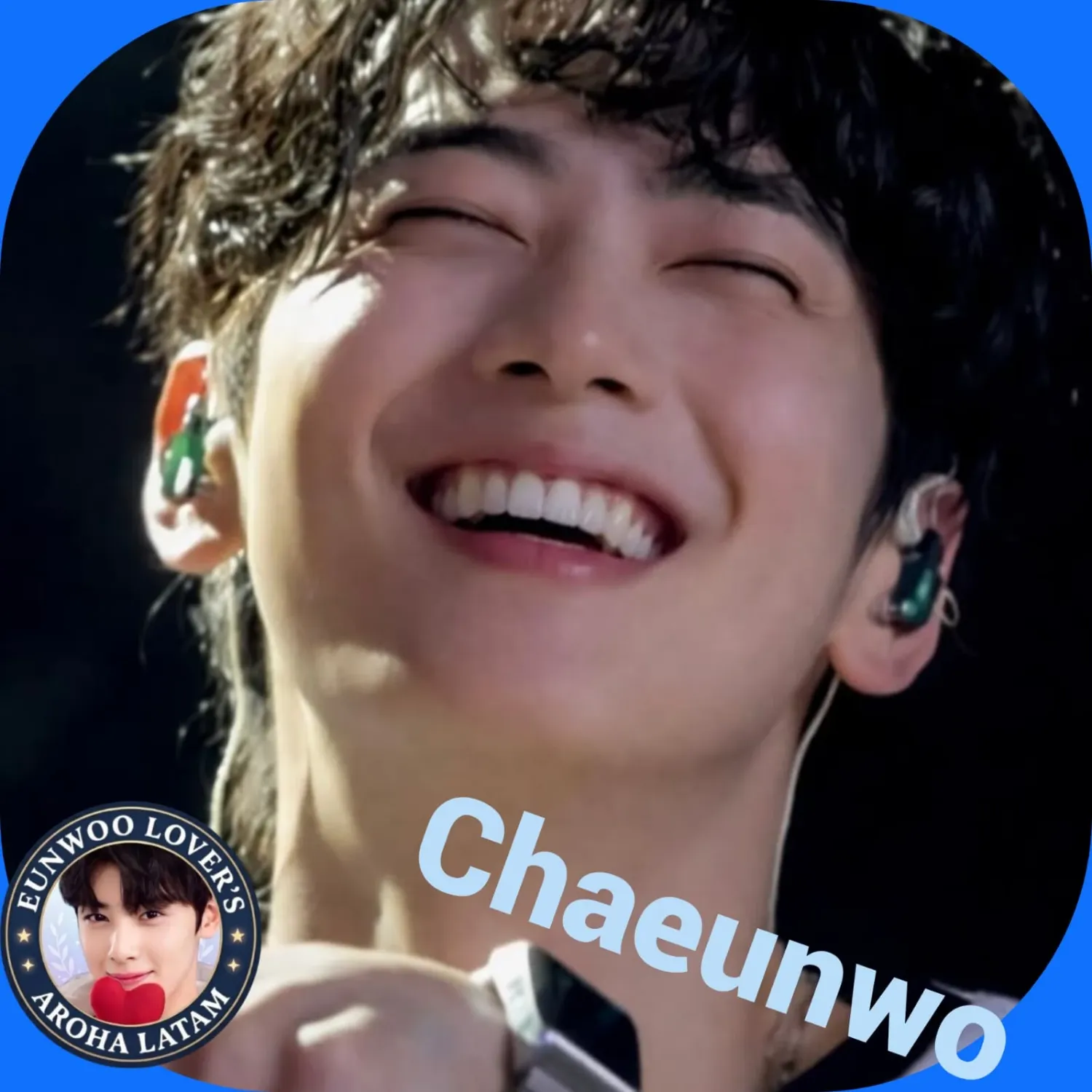 Behind-the-scenes cut of Cha Eunwoo