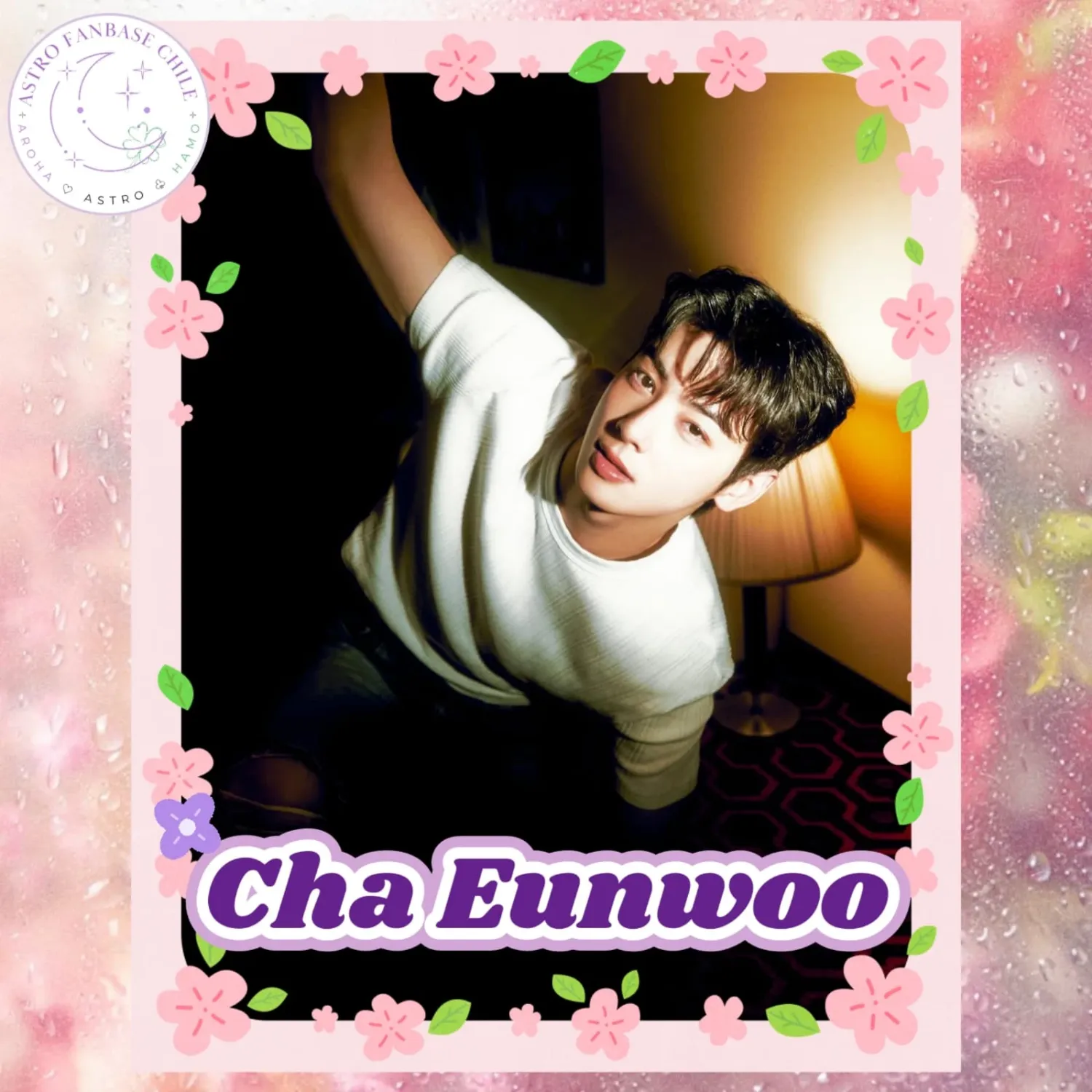 Behind-the-scenes cut of Cha Eunwoo