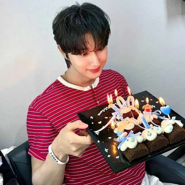 Recent activity shot of Kim Jaewon