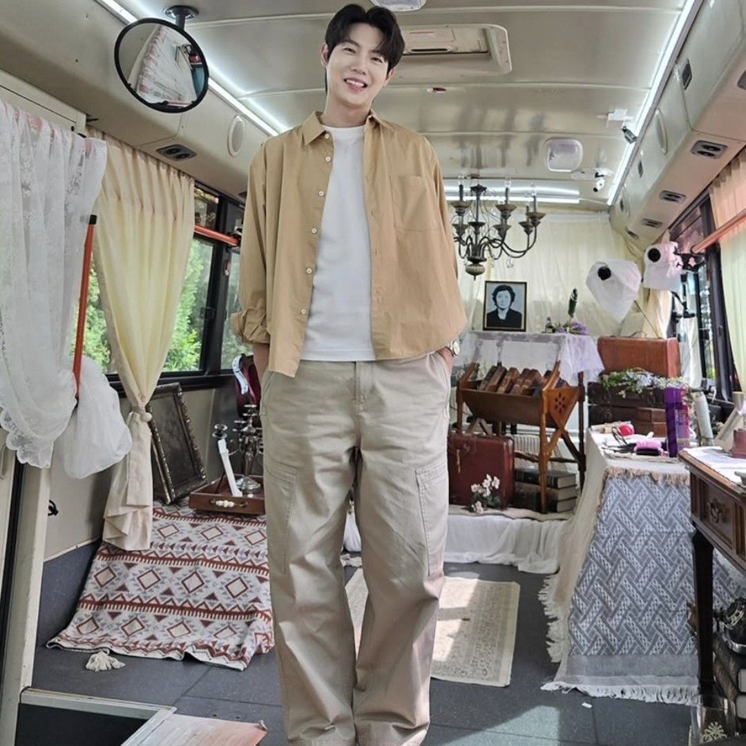 Behind-the-scenes cut of Son Taejin