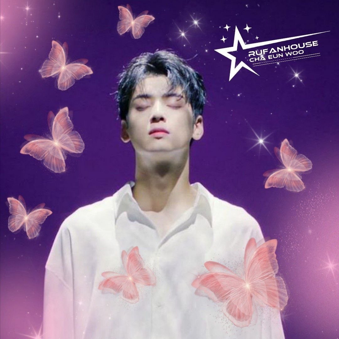 A moment captured by a fan of Cha Eunwoo
