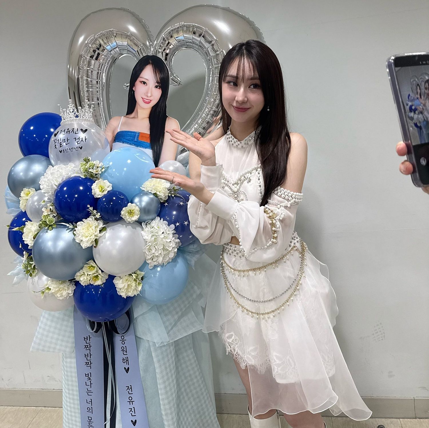 チョン・ユジンのビハインドカット