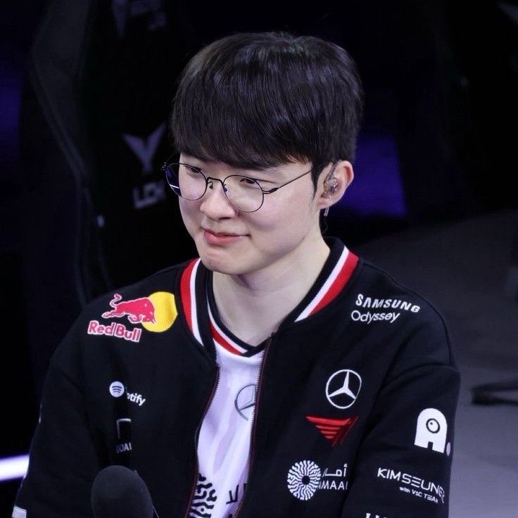 Recent activity shot of Faker