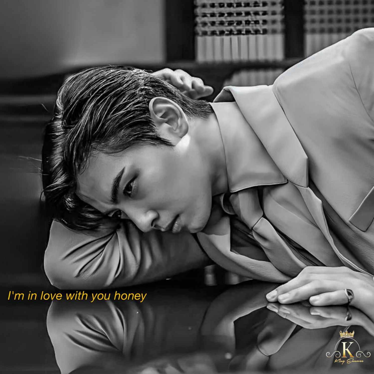 Behind-the-scenes cut of Cha Eunwoo