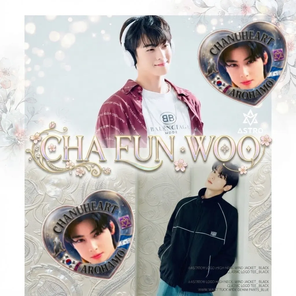 Recent activity shot of Cha Eunwoo