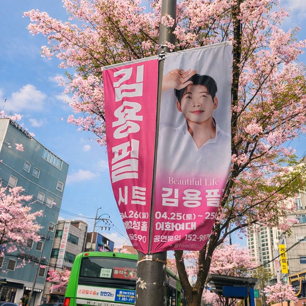 Recent activity shot of Kim Yongpil