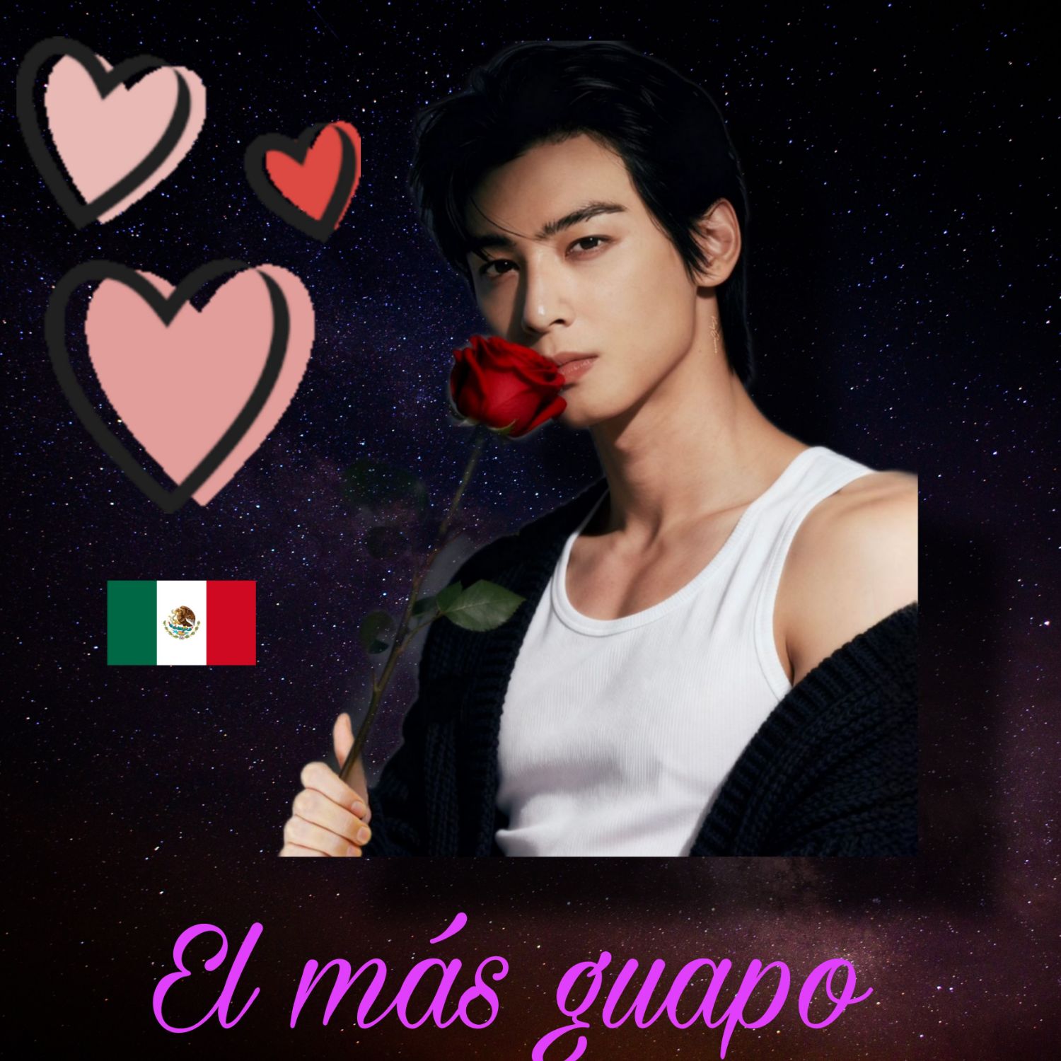 Behind-the-scenes cut of Cha Eunwoo