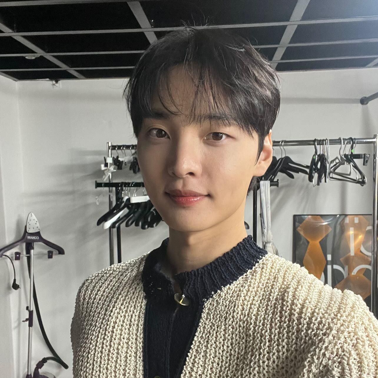 Recent activity shot of Kim Minjae