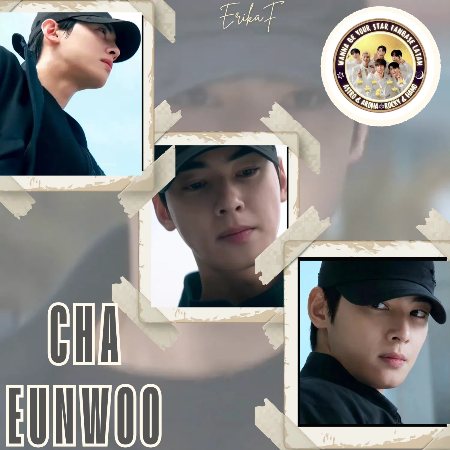 A moment captured by a fan of Cha Eunwoo