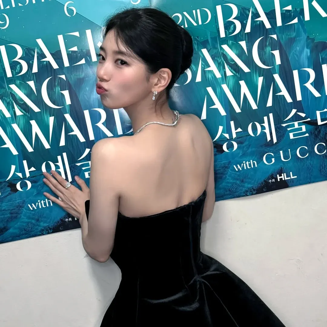 Behind-the-scenes cut of Bae Suzy