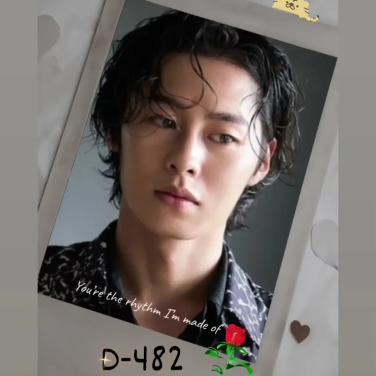 Behind-the-scenes cut of Lee Jaewook