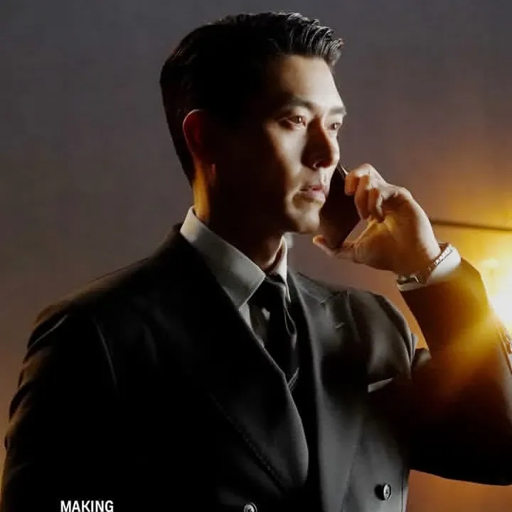 Recent activity shot of Hyun Bin