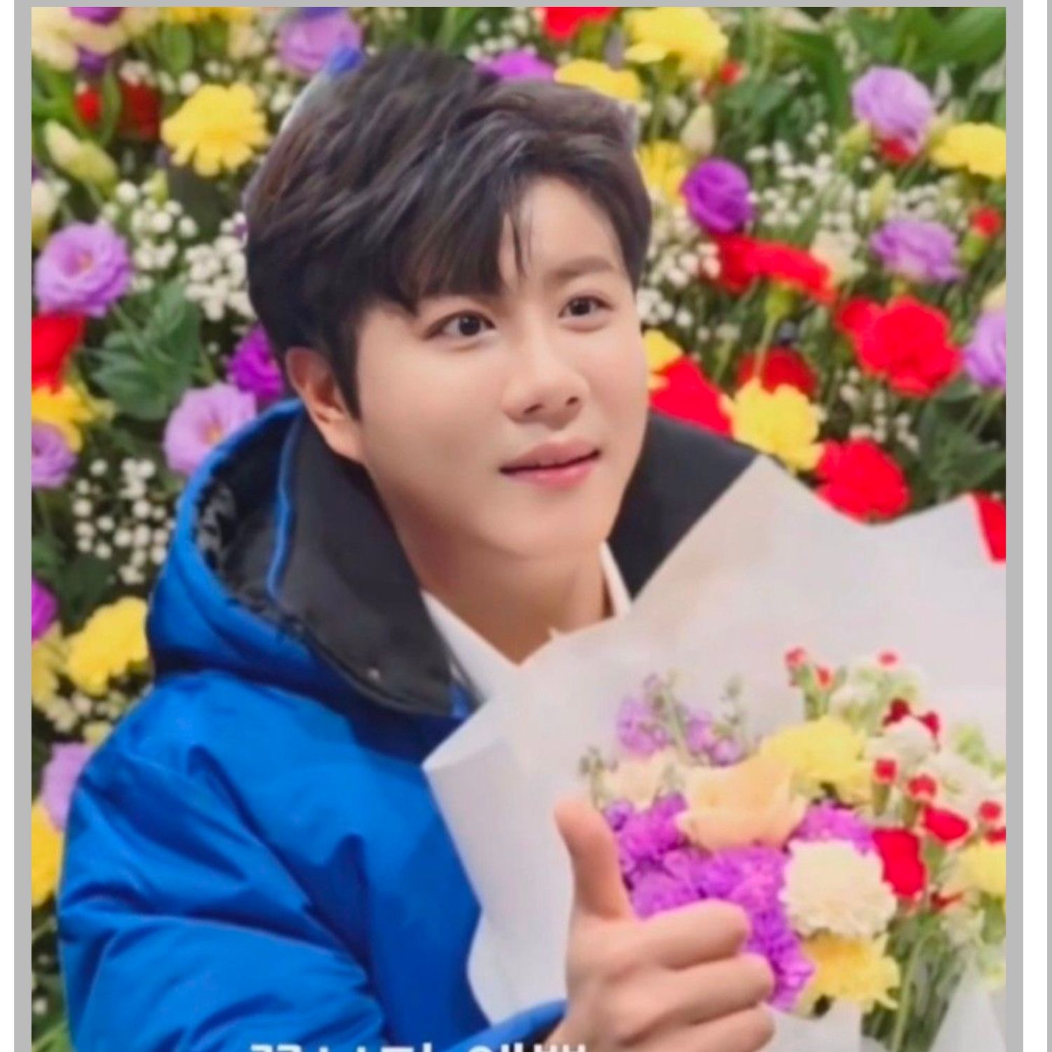 Behind-the-scenes cut of Jin Haesung