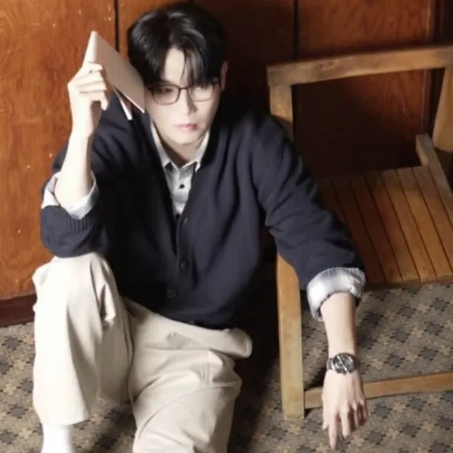 Behind-the-scenes cut of Son Taejin