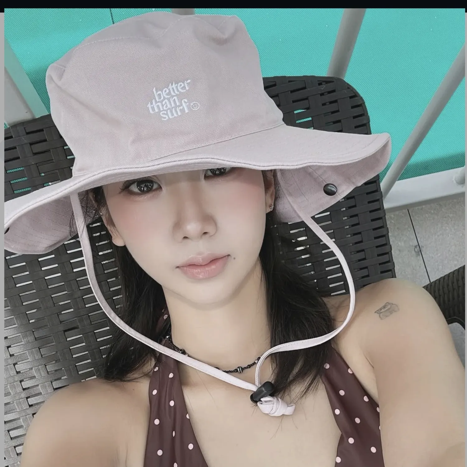 A moment captured by a fan of Kang Hyeyeon