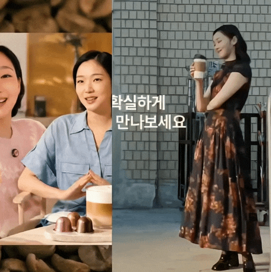 김고은의 비하인드 컷
