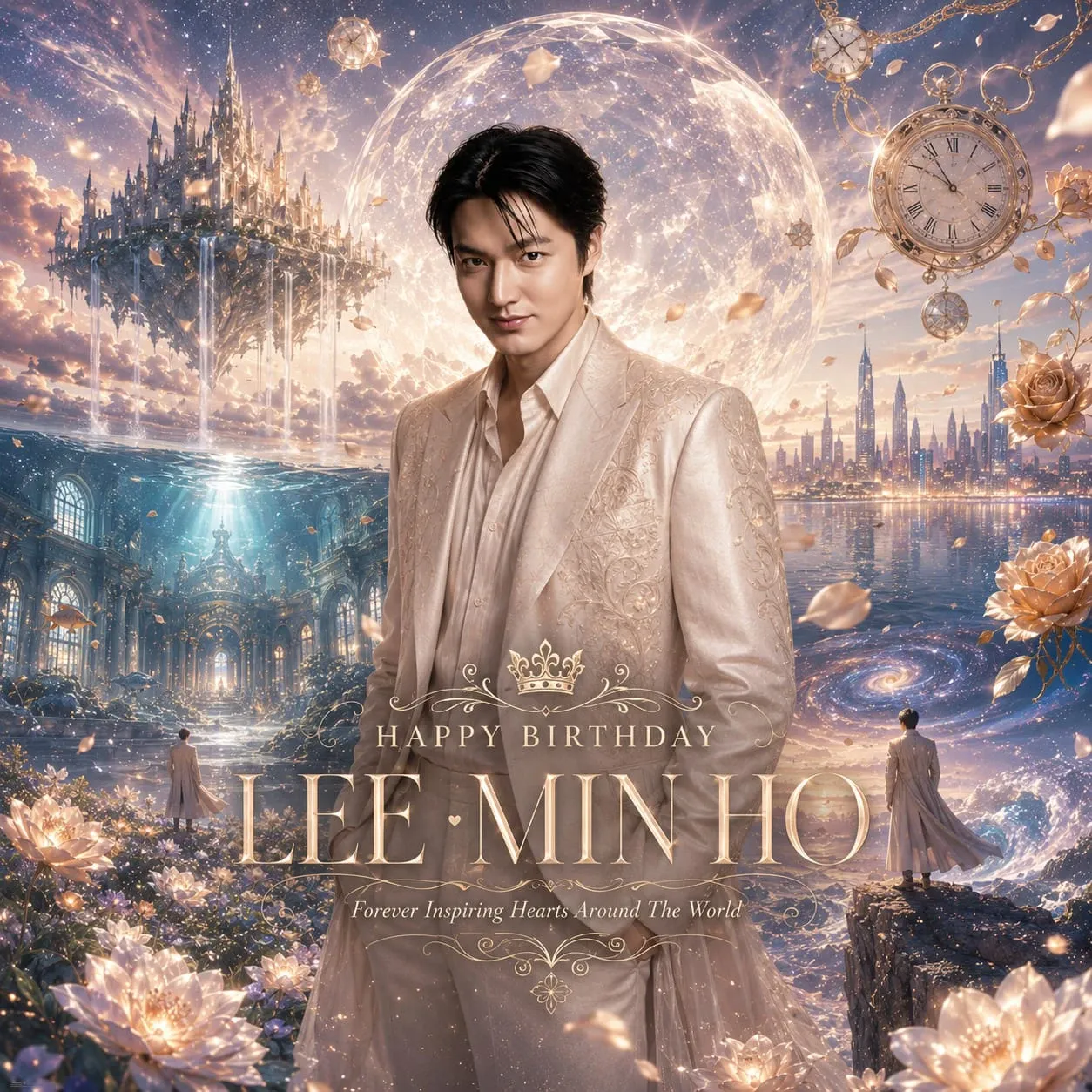 Recent activity shot of Lee Minho